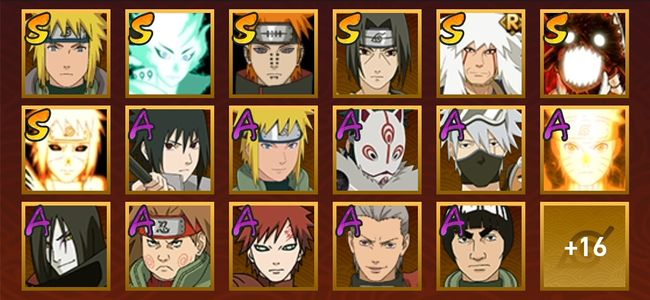 火影忍者V10 8S忍 25A忍 33忍 100W内战力 见习