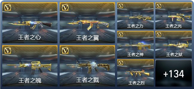 穿越火线：枪战王者V8 224英雄武器 新锐