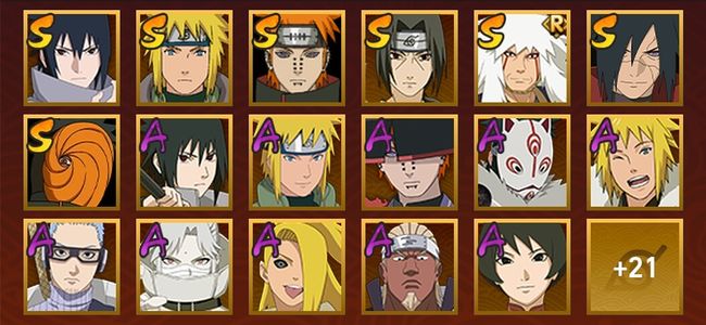 火影忍者V10 8S忍 32A忍 40忍 100W内战力 见习