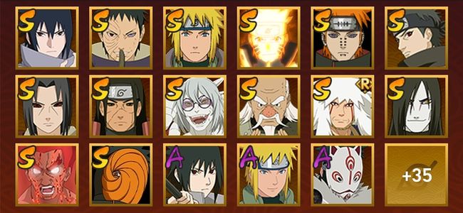 火影忍者V12 15S忍 39A忍 54忍 100W内战力 见习