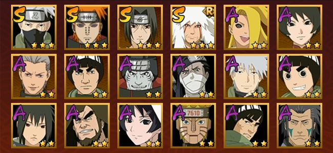 火影忍者V7 4S忍 14A忍 88忍 594S碎片 17通灵 100W战力 见习