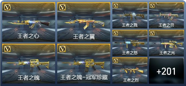 穿越火线：枪战王者V9 26王者武器 239英雄武器 10英雄角色 420万化 枪王SS