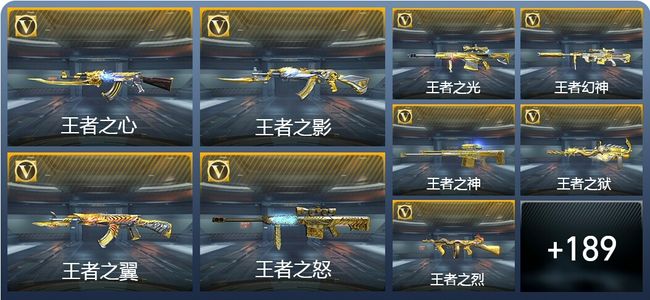 穿越火线：枪战王者V9 30王者武器 215英雄武器 42英雄角色 300万化 传奇