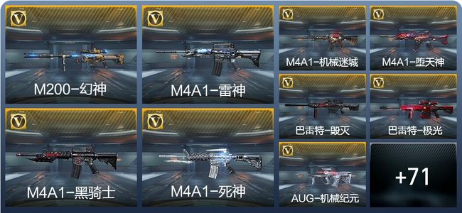 穿越火线：枪战王者V2 95英雄武器 138万化 专家S