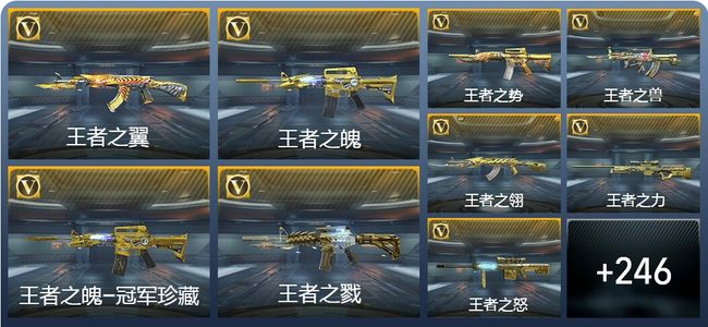 穿越火线：枪战王者V10 30王者武器 433英雄武器 66英雄角色 880万化 枪王