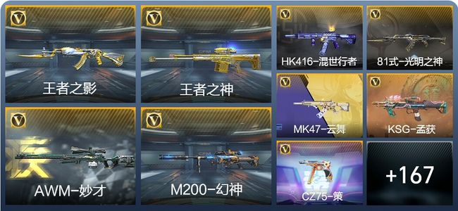 穿越火线：枪战王者V6 2王者武器 218英雄武器 新锐