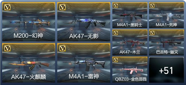 穿越火线：枪战王者V3 64英雄武器 专家