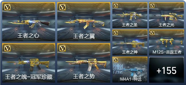 穿越火线：枪战王者V8 17王者武器 254英雄武器 54英雄角色 572万化 枪圣SSS