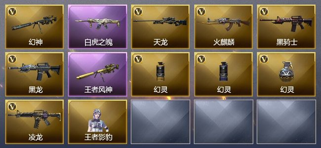 穿越火线（CF）2王者武器 可排位 精英