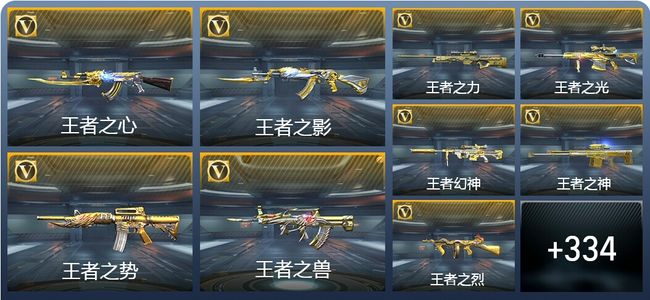 穿越火线：枪战王者V9 42王者武器 386英雄武器 59英雄角色 702万化 传奇