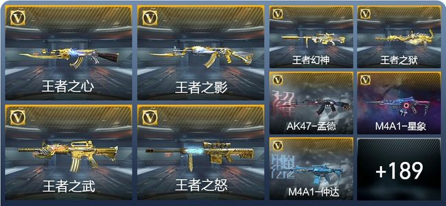 穿越火线：枪战王者V8 20王者武器 218英雄武器 45英雄角色 528万化 枪圣