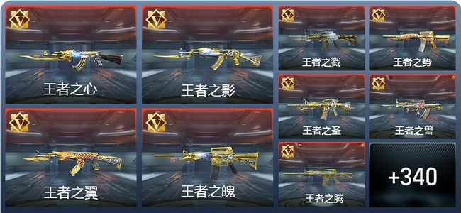 穿越火线：枪战王者V10 35王者 446英雄武器 35英雄角色 446万化 传奇