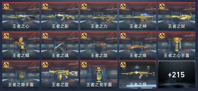 穿越火线：枪战王者V8 14王者 298英雄武器 717万化 新锐