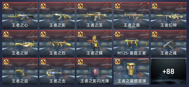 穿越火线：枪战王者V8 13王者 211英雄武器 1英雄角色 35万化 新锐