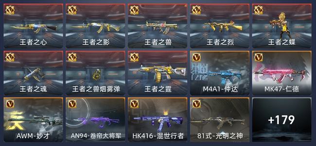 穿越火线：枪战王者V5 8王者 218英雄武器 5123万化 新锐
