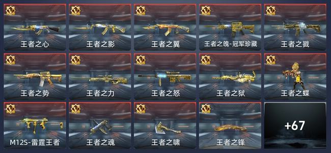 穿越火线：枪战王者V9 16王者 197英雄武器 2英雄角色 61万化 新锐