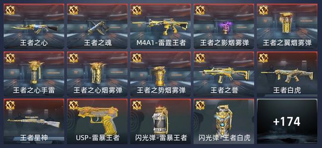 穿越火线：枪战王者V7 15王者 260英雄武器 379万化 大师
