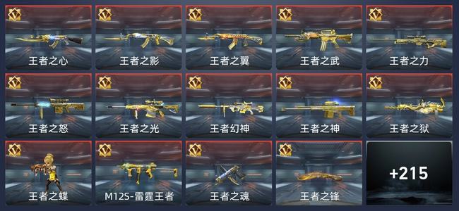 穿越火线：枪战王者V9 23王者 299英雄武器 新锐