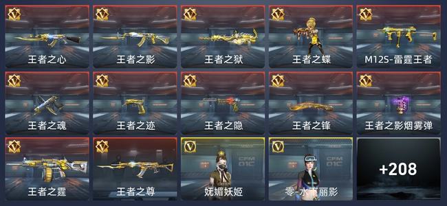 穿越火线：枪战王者V8 11王者 465英雄武器 22英雄角色 96万化 新锐