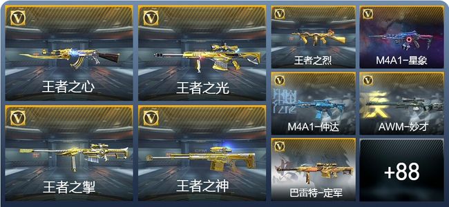 穿越火线：枪战王者V8 248英雄武器 新锐