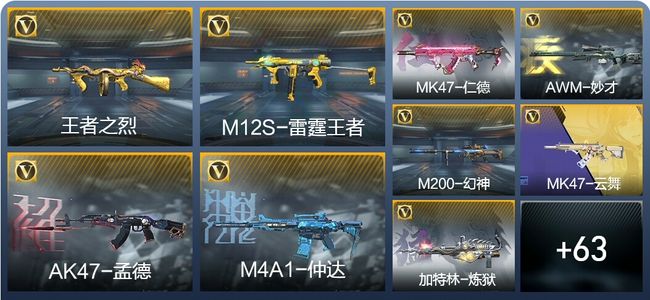 穿越火线：枪战王者V9 165英雄武器 新锐