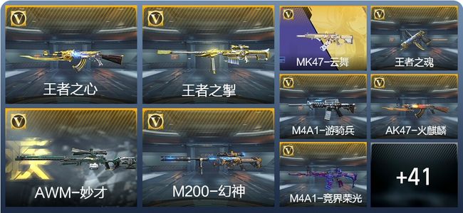 穿越火线：枪战王者V5 134英雄武器 新锐