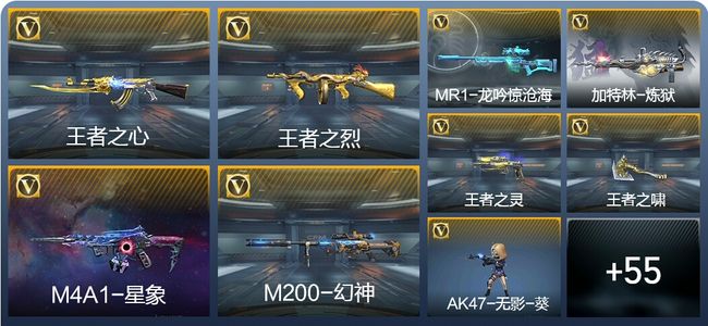 穿越火线：枪战王者V8 187英雄武器 新锐