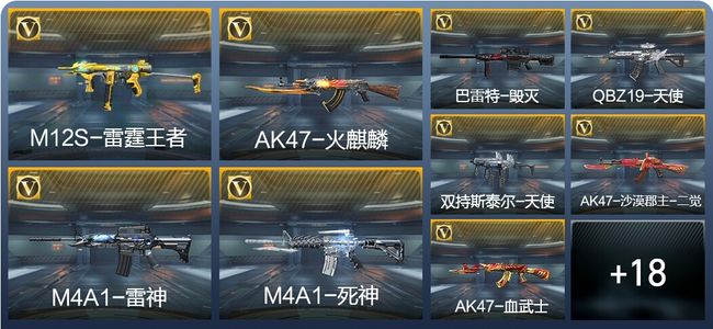 穿越火线：枪战王者V1 57英雄武器 新锐