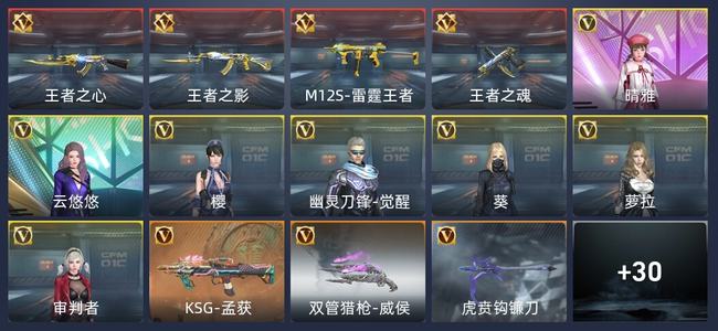 穿越火线：枪战王者V5 111英雄武器 新锐