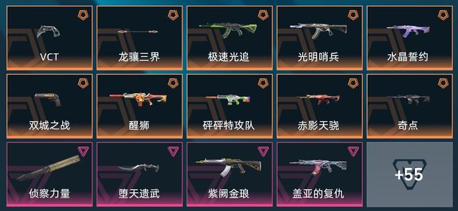 无畏契约：源能行动10传奇 7卓越 69皮肤 24英雄 68卡面 52挂饰 超凡