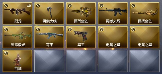 穿越火线（CF）15V武器 1V角色 可排位 新锐