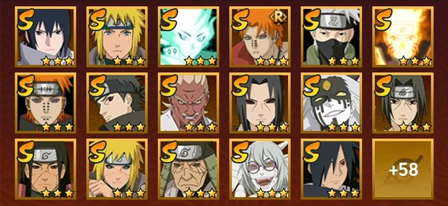 火影忍者V12 27S忍 48A忍 213忍 3233S碎片 18通灵 1000W战力 前500名 见习