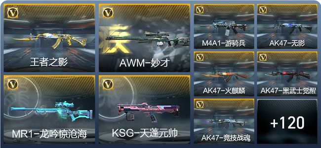 穿越火线：枪战王者2王者武器 129英雄武器 2英雄角色 361万化 专家S