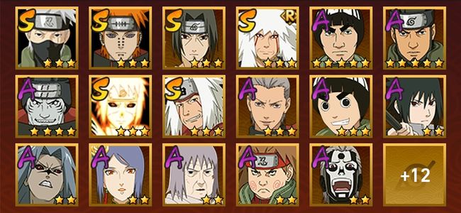 火影忍者8S忍 23A忍 106忍 925S碎片 13通灵 500W战力 前1000名 超影