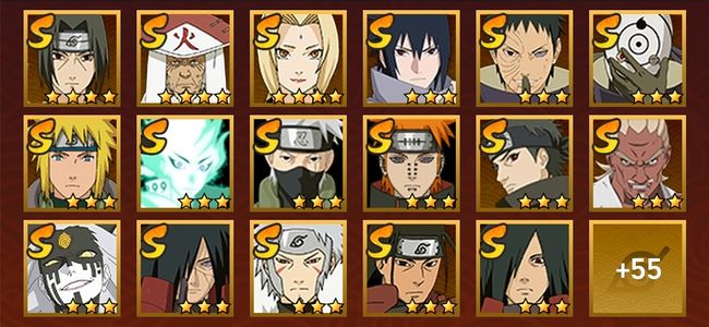 火影忍者V11 32S忍 40A忍 207忍 4115S碎片 28通灵 1000W战力 前50名 上忍