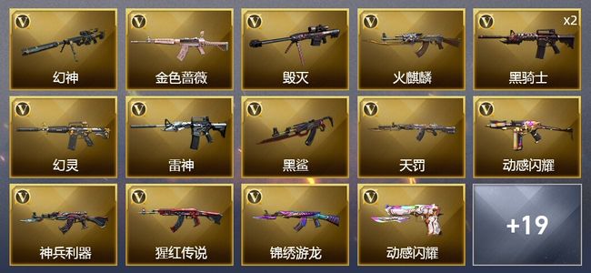 穿越火线（CF）31V武器 12皮肤 可排位 枪王