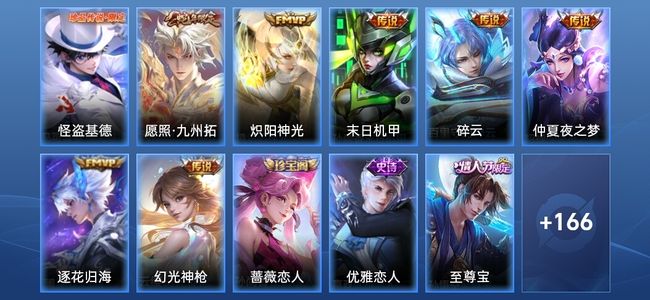 王者荣耀【苹果版】V7 7传说 36史诗 177皮肤 尊贵铂金II