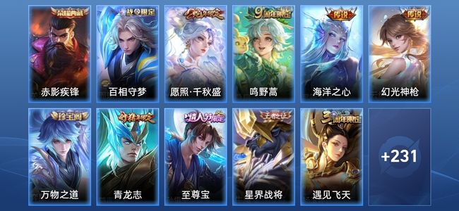 王者荣耀【苹果版】V6 1典藏 4传说 67史诗 244皮肤 至尊星耀III