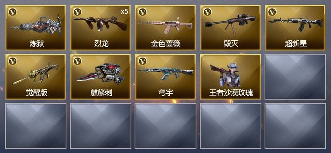 穿越火线（CF）12V武器 可排位 专家