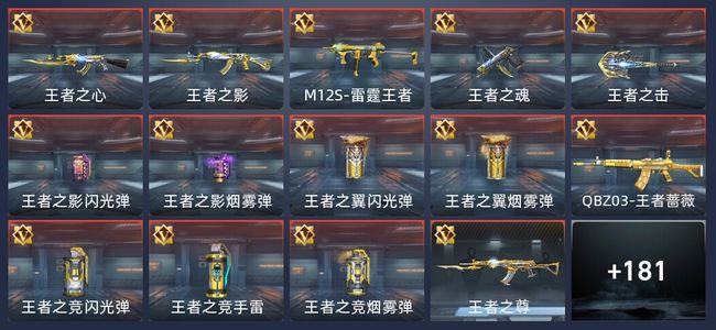 穿越火线：枪战王者V6 17王者 189英雄武器 6英雄角色 235万化 枪王S