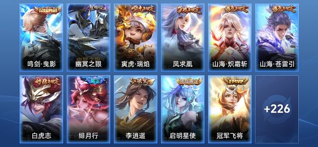 王者荣耀【苹果版】1典藏 1星传说 16传说 75史诗 236皮肤 荣耀黄金II