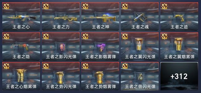 穿越火线：枪战王者28王者 319英雄武器 7英雄角色 606万化 枪圣S