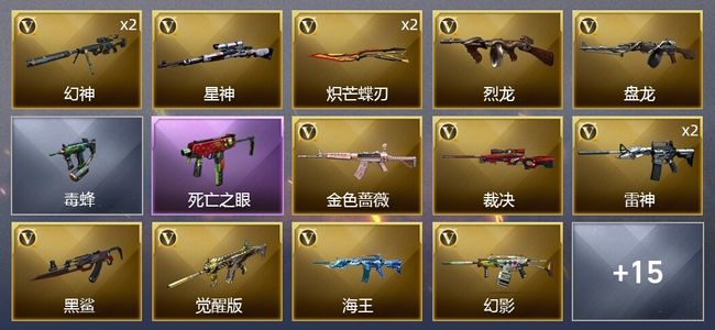 穿越火线（CF）24V武器 1V角色 6皮肤 可排位 传奇