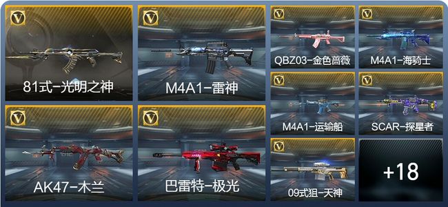 穿越火线：枪战王者26英雄武器 27万化 专家S