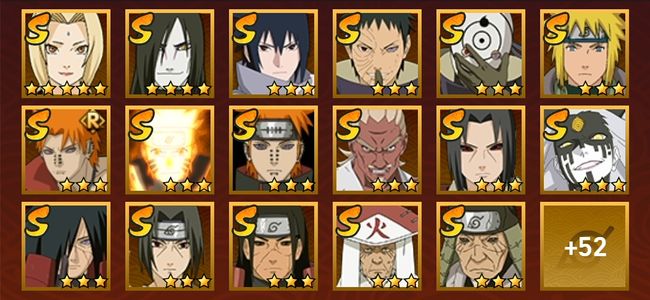 火影忍者V10 28S忍 41A忍 228忍 4033S碎片 22通灵 1000W战力 前100名 上忍