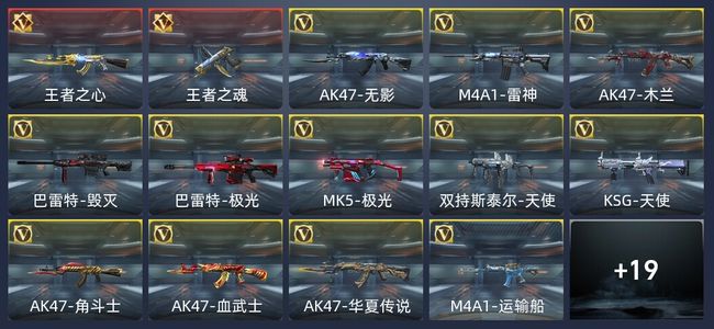 穿越火线：枪战王者V5 2王者 46英雄武器 160万化 大师S