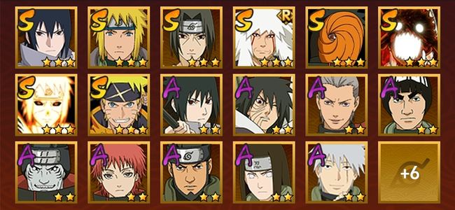 火影忍者V8 8S忍 15A忍 79忍 951S碎片 14通灵 300W战力 上忍