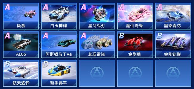 QQ飞车手游V6 8永久A车 12永久赛车 10宠物 男号 铂金