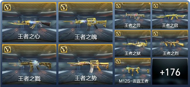 穿越火线：枪战王者V9 25王者武器 195英雄武器 8英雄角色 420万化 枪王SS