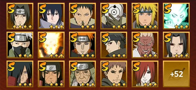 火影忍者V11 27S忍 44A忍 207忍 3264S碎片 22通灵 1000W战力 前500名 上忍